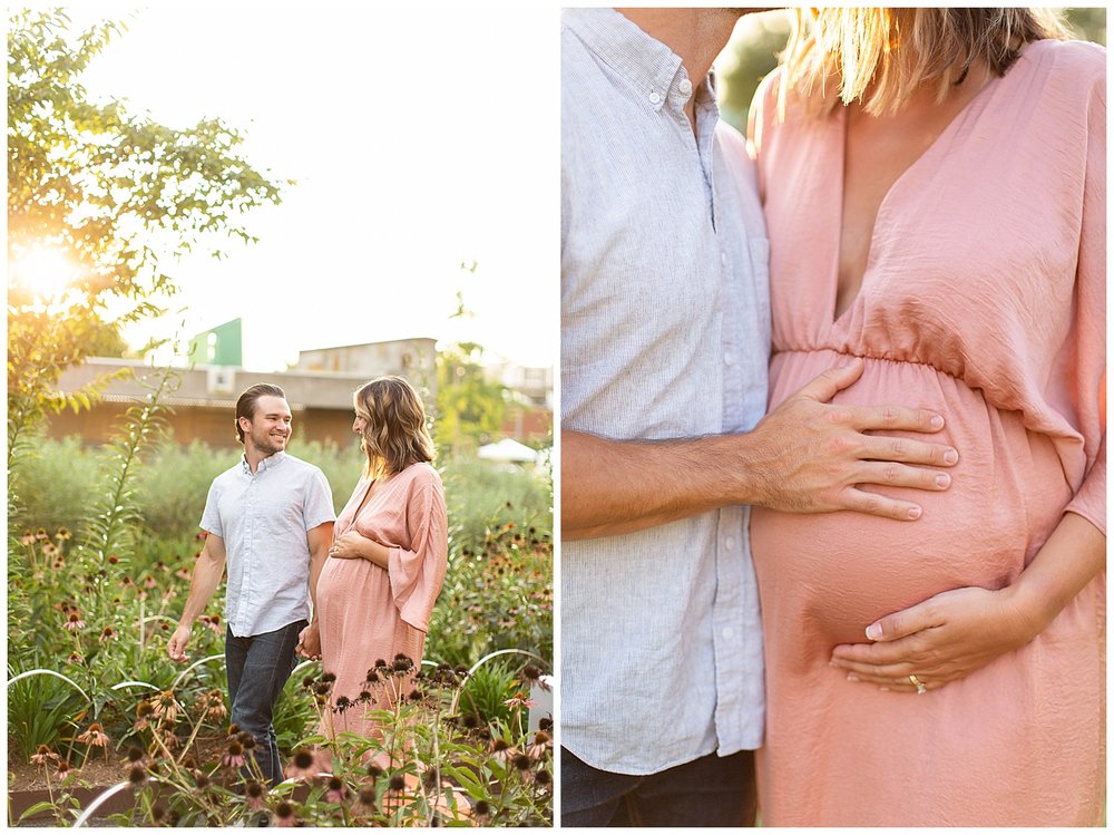 Charlotte, NC Maternity Session: Meghan + Chas