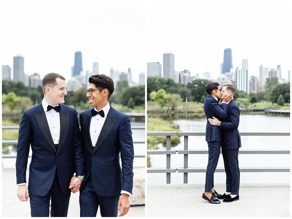 Chicago Candlelit Loft Wedding: Brent + Corbin