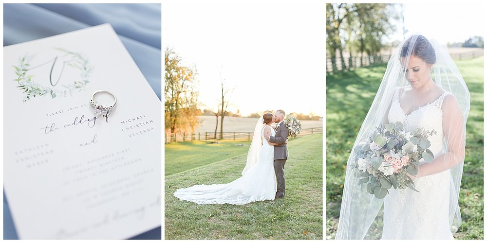 Fall Walker's Overlook Tented Wedding: Kathleen + Michael