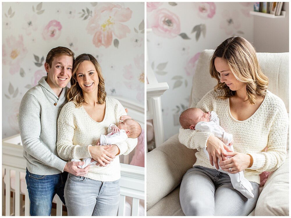In-Home Newborn Session: Baby Grace