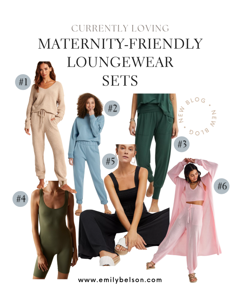 maternity loungewear sets for spring