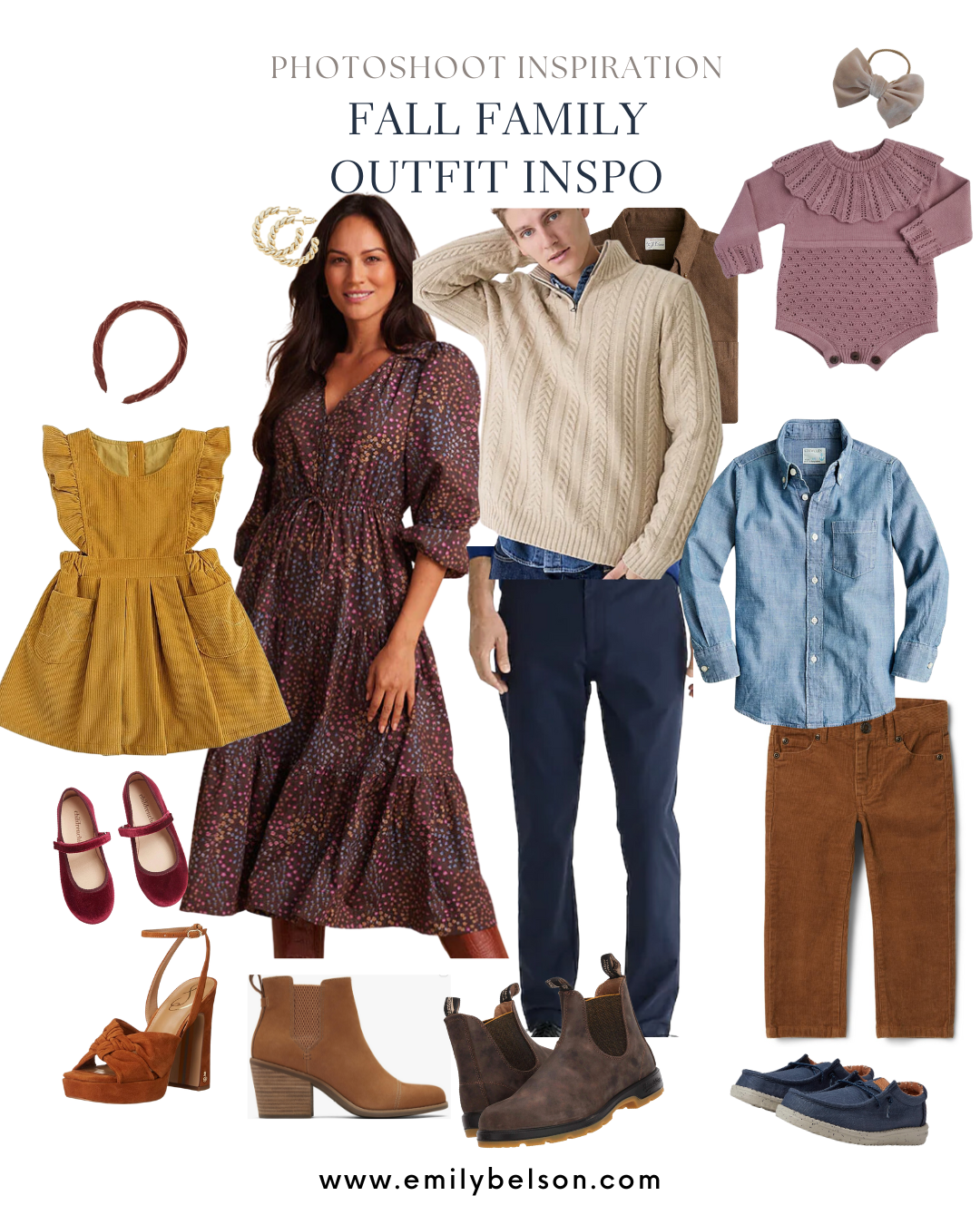 Fall Family Photo Outfits 2023